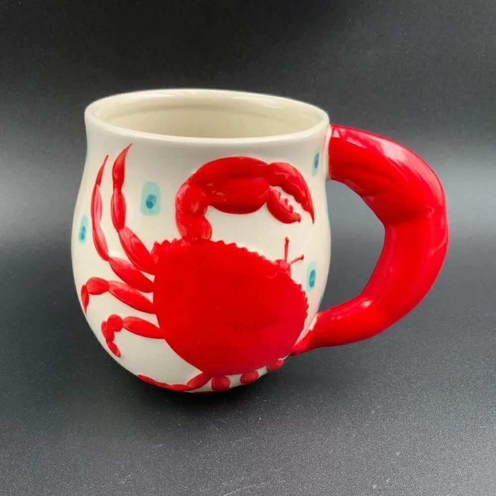 Pier 1 Vintage Crab Coffee Mug - Picture 2 of 7